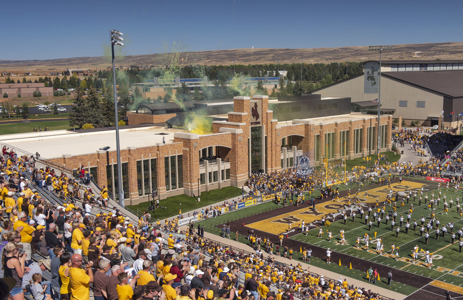 View from the stands of High Altitude Performance Center