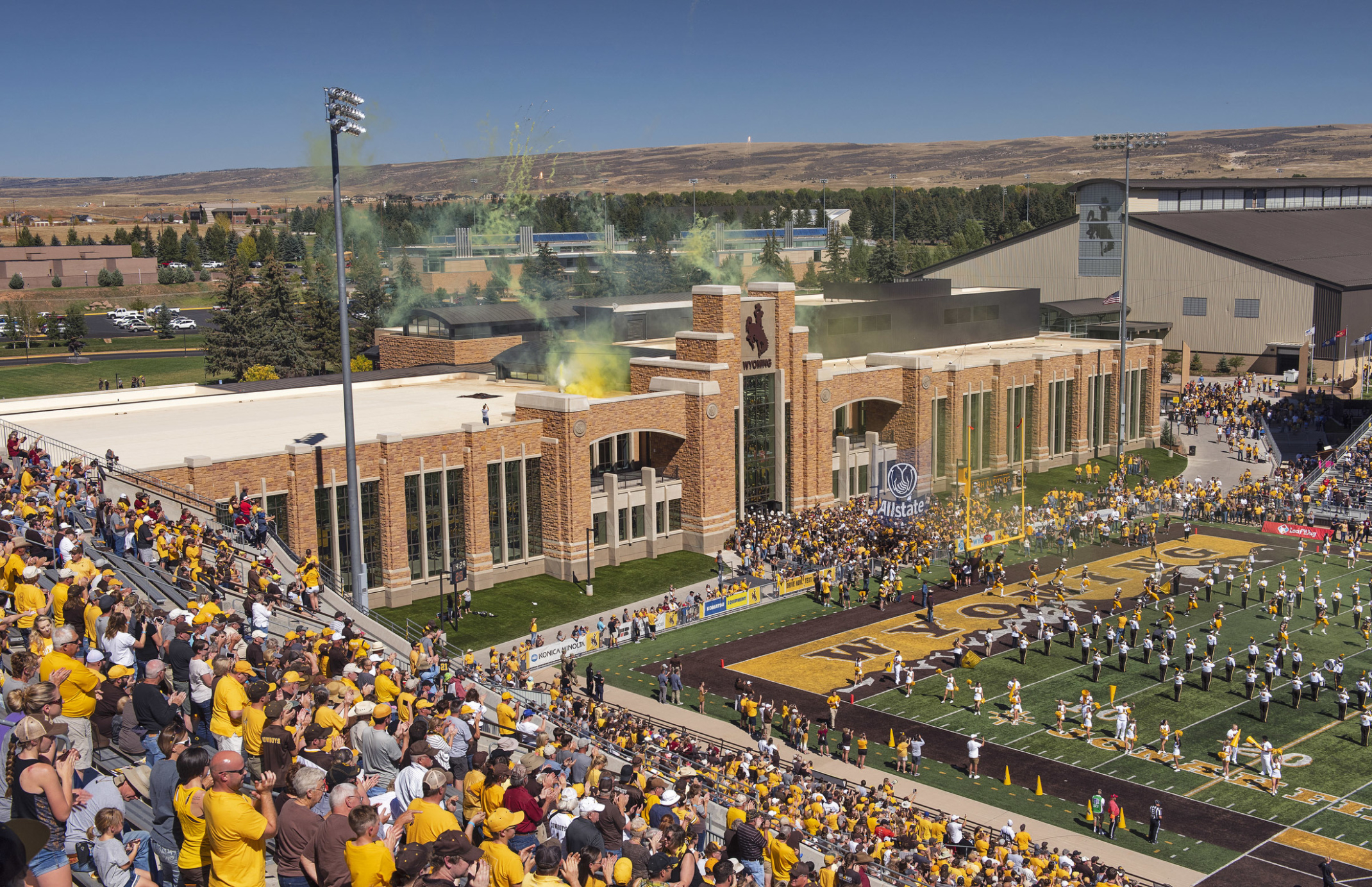 View from the stands of High Altitude Performance Center View from the stands of High Altitude Performance Center