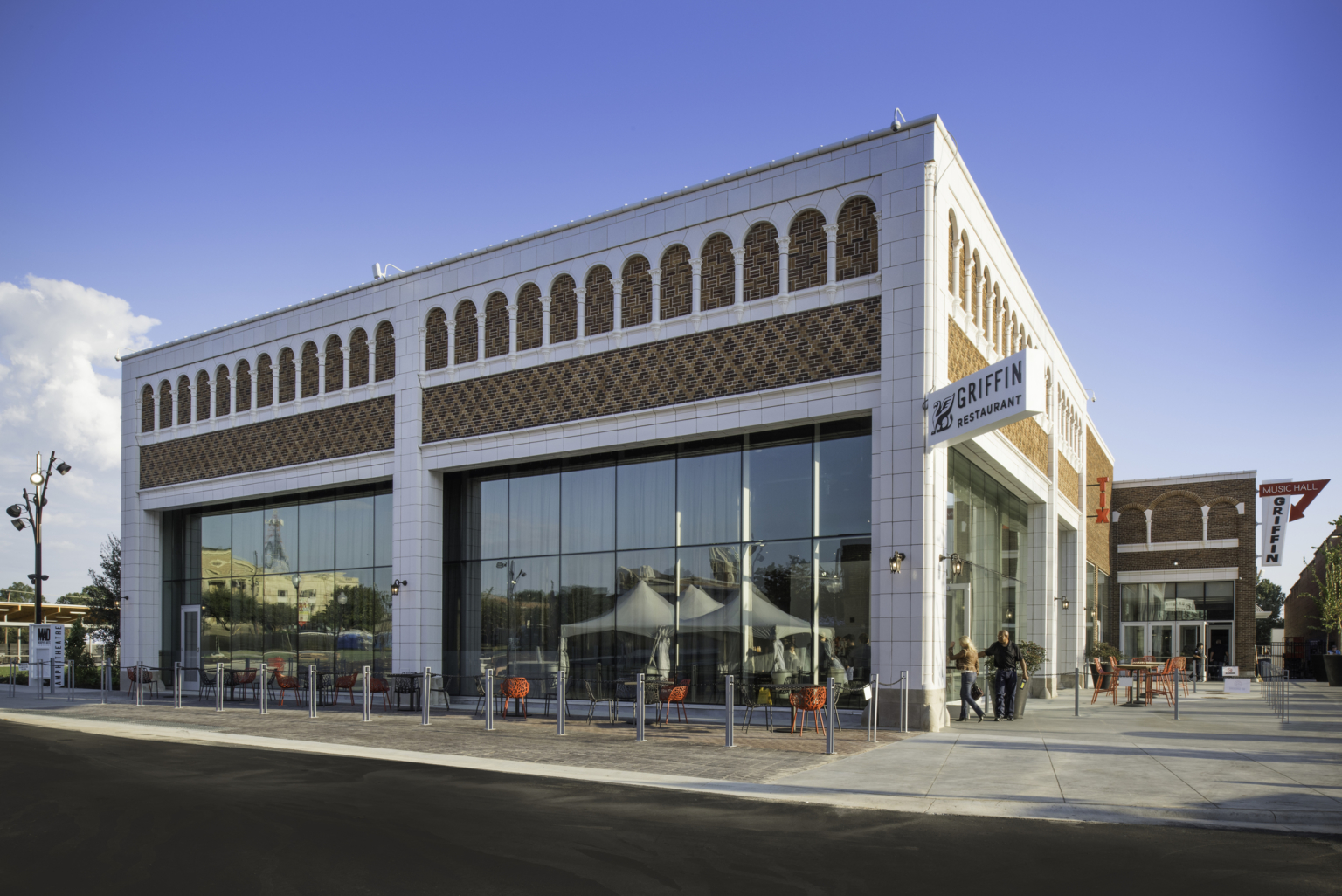 1920s historic building adapted as a restaurant 1920s historic building adapted as a restaurant
