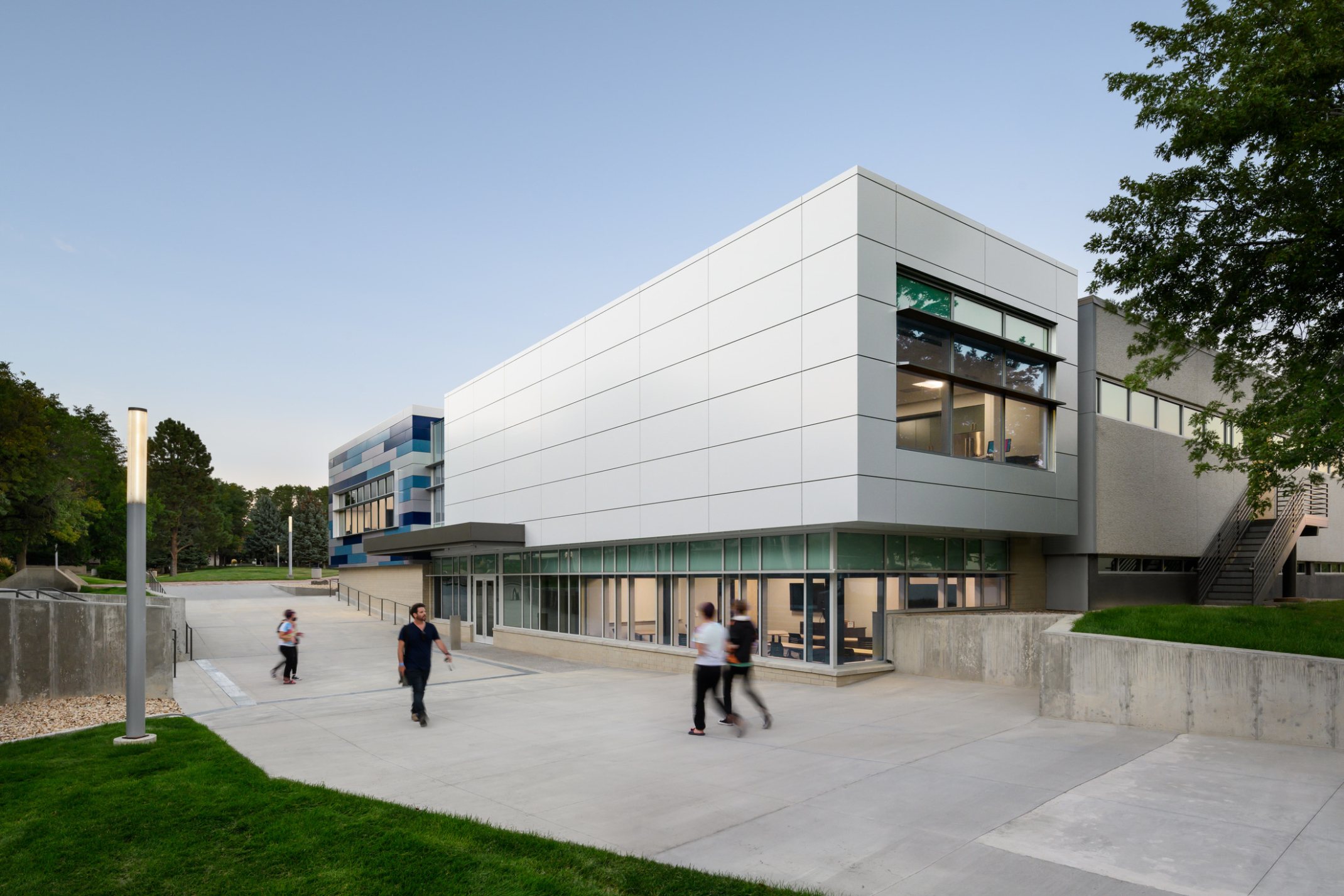 exterior of the Colorado State University Pueblo Center for Integrated Health and Humanities