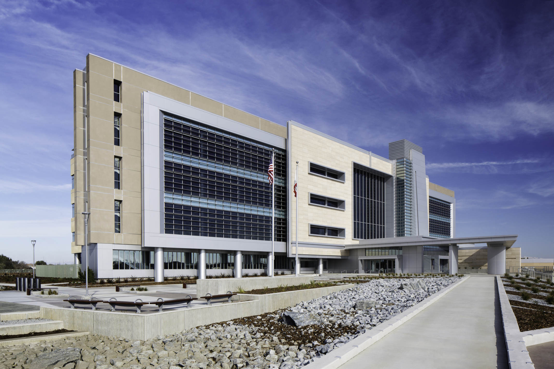 Exterior view of Kings County Courthouse