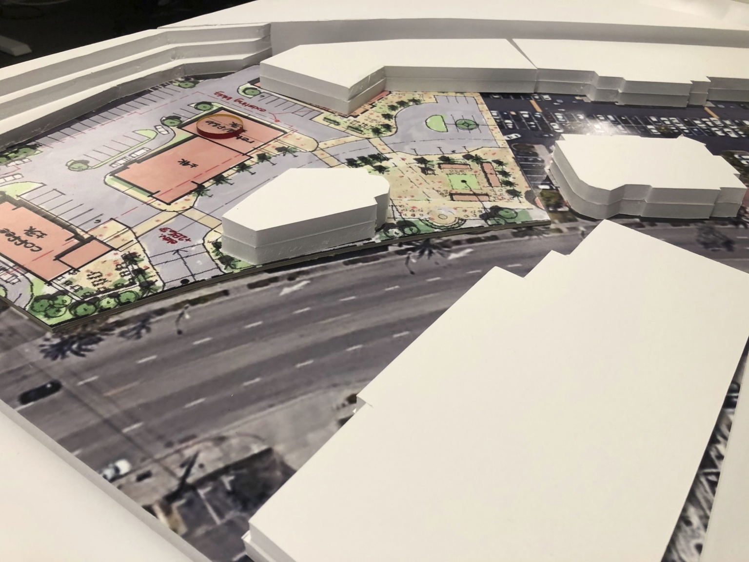Concept drawing at Atlantic Square.