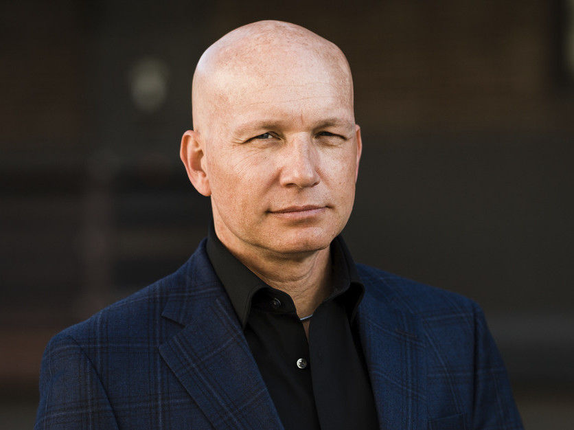 dlr group principal brian murch in a dark suit